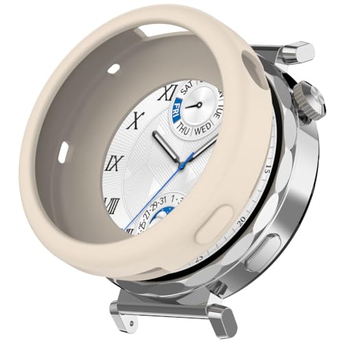 Tyogeephy Silikon Hülle für Huawei Watch GT5 41mm Displayschutz,Flexibel TPU Hülle,Kratzer Verhindern Schutz für HW Watch GT4 41mm Schutzhülle,Smartwatch Protector Cover Damen/Herren von Tyogeephy