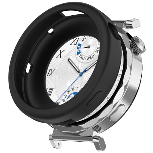 Tyogeephy Silikon Hülle für Huawei Watch GT5 41mm Displayschutz,Flexibel TPU Hülle,Kratzer Verhindern Schutz für HW Watch GT4 41mm Schutzhülle,Smartwatch Protector Cover Damen/Herren von Tyogeephy