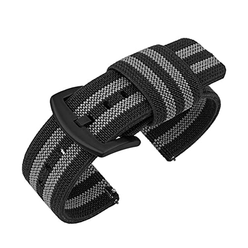 Tyogeephy Sport Armband Kompatibel mit Suunto 7/Suunto 9 Baro/Suunto 9 Spartan/Suunto 9 GPS Ersatz Armbänder Atmungsaktiv Nylon Gewebte Einstellbar Armband für Frauen & Männer von Tyogeephy