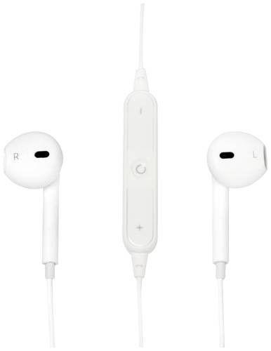 Typhoon TM040 Sport In Ear Kopfhörer Bluetooth® Stereo Weiß von Typhoon