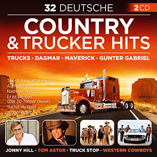 32 Deutsche Country & Trucker Hits - Take It Easy, altes Haus; Wir sind die Mavericks; Country Girl sucht Country Boy; Weil wir im Herzen ganz einfach Cowboys sind; Nashville Melodie 32 Deutsche Country & Trucker Hits - Take It Easy, altes Haus; Wir sind die Mavericks; Country Girl sucht Country Boy; Weil wir im Herzen ganz einfach Cowboys sind; Nashville Melodie von TyroStar / Tyrolis Music