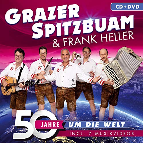 50 Jahre um die Welt; Die offizielle Jubiläums-Produktion; CD + DVD von Tyrolis (Tyrolis)