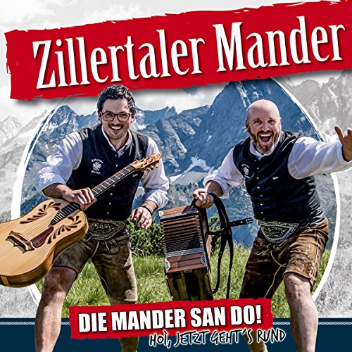 Die Mander san do! Hoi, jetzt gehts rund; Die neue CD 2017; Tiroler Schützenboarischer; Graukas Reggae; A rocking fu.. Jodler; von Tyrolis (Tyrolis)
