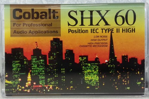 Audio Cassette C 60 SHX Chrom (CrO2); 60 Minuten; Made in Austria; Low Noise; Leercassette; Audio - Leerkassetten [Musikkassette] von Tyrolis