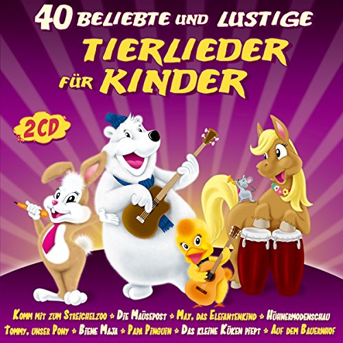 40 beliebte und lustige Tierlieder für Kinder von Tyrostar (Tyrolis)