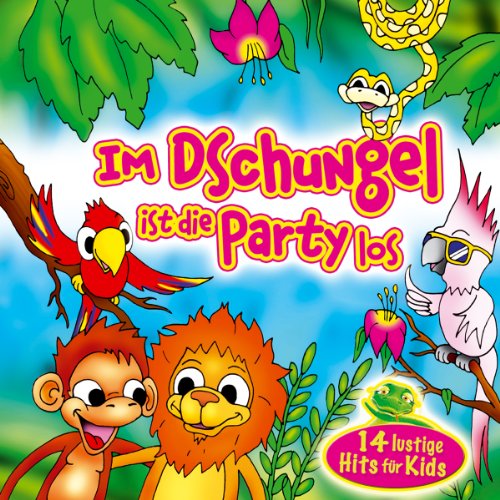 Im Dschungel ist die Party los; 14 lustige Hits für Kids; Incl. Texte zum Mitsingen; Leo Löwe; Alles Banana; Der Superstar heißt Jaguar; Ein Uhu aus Peru; Winnetou der Kakadu; Im Nil im Nil da schwimmt ein Krokodil; Kinder; Kinderlieder von Tyrostar (Tyrolis)