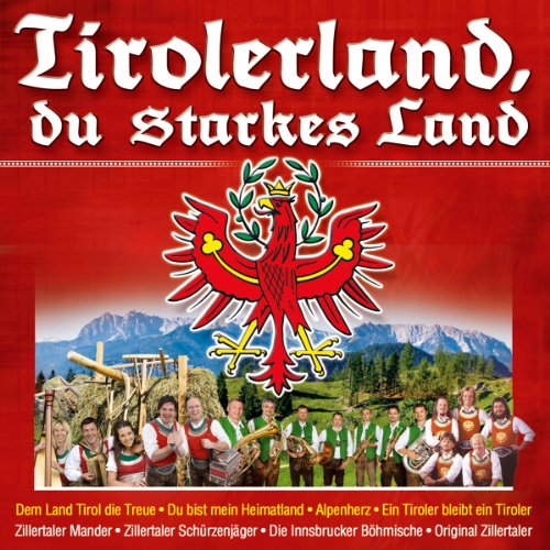 Tirolerland, du starkes Land; Dem Land Tirol die Treue; Zillertaler Schürzenjäger; Zillertaler Mander; Zillertal Sound; Zillertaler & die Geigerin; Hamberg Duo; Tiroler Mander; Hippacher Musikanten; Innsbrucker Böhmische; Freddy Pfister Band von Tyrostar (Tyrolis)