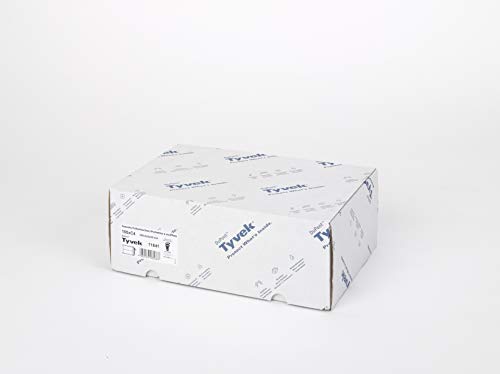 Tyvek 00011841 Faltentasche C4 (229x324x38 mm), weiß, mit Spitzboden, haftklebend, 100 Stück von bong