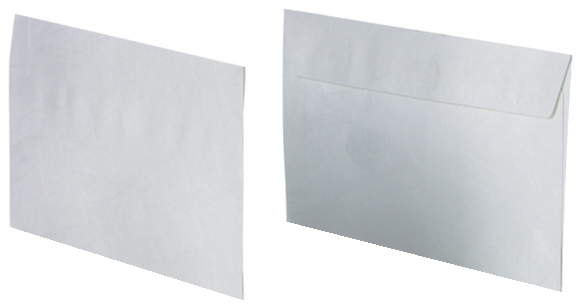 Tyvek Briefumschlag, DIN lang, 110 x 220 mm, weiß von Tyvek