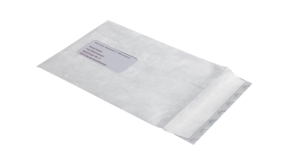 Tyvek Versandtaschen C5, mit Fenster, 55 g/qm, weiß von Tyvek