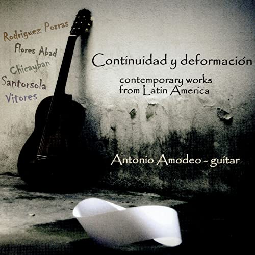 Continuidad y Deformación - Werke zeitgen. lateinamerikanischer Komponisten für Gitarre solo von Tyxart (Note 1 Musikvertrieb)