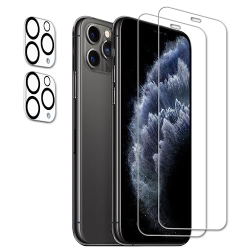 Tzstz 2+2 Stück Screen Protector, for iPhone 11 Pro,9H Hardness, Anti Scratch, iPhone 11 Pro Schutzfolie aus gehärtetem Glas Tzstz 2+2 Stück Screen Protector, for iPhone 11 Pro,9H Hardness, Anti Scratch, iPhone 11 Pro Schutzfolie aus gehärtetem Glas von Tzstz