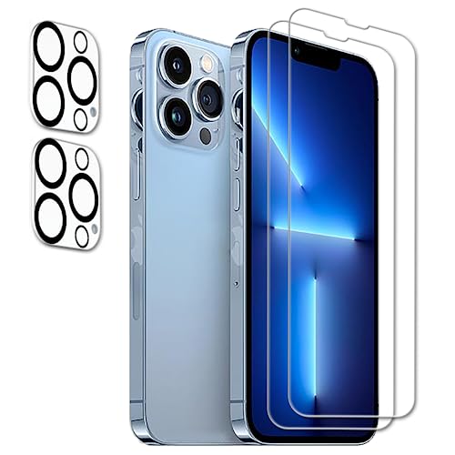 Tzstz 2+2 Stück Screen Protector, for iPhone 13 Pro Max,9H Hardness, Anti Scratch, iPhone 13 Pro Max Schutzfolie aus gehärtetem Glas Tzstz 2+2 Stück Screen Protector, for iPhone 13 Pro Max,9H Hardness, Anti Scratch, iPhone 13 Pro Max Schutzfolie aus gehärtetem Glas von Tzstz