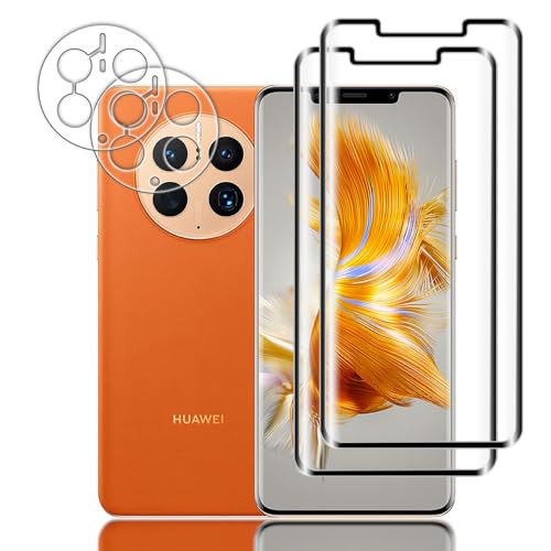 Tzstz 2+2 Tempered Glass Screen Protector ,for HUAWEI Mate 50 Pro,3D Curved Screen Protector,Anti-Scratch, Waterproof,Compatible Fingerprint,HD Klar Schutzfolien Tzstz 2+2 Tempered Glass Screen Protector ,for HUAWEI Mate 50 Pro,3D Curved Screen Protector,Anti-Scratch, Waterproof,Compatible Fingerprint,HD Klar Schutzfolien von Tzstz