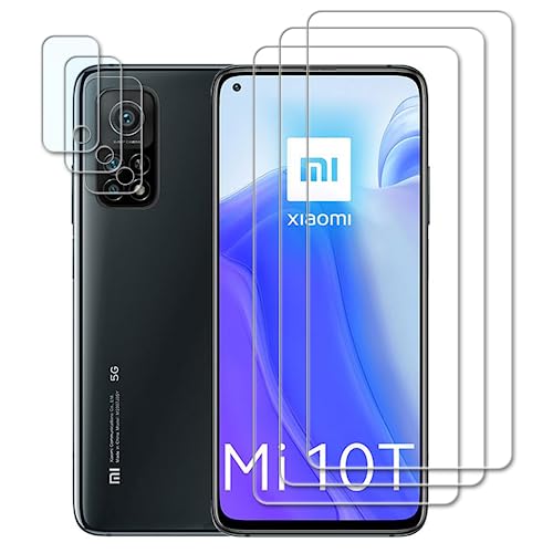 Tzstz 3+3 Stück Screen Protector, for Xiaomi Mi 10T 5G/ Mi 10T Pro 5G,9H Hardness, Anti Scratch, Xiaomi Mi 10T 5G/ Mi 10T Pro 5G Schutzfolie aus gehärtetem Glas Tzstz 3+3 Stück Screen Protector, for Xiaomi Mi 10T 5G/ Mi 10T Pro 5G,9H Hardness, Anti Scratch, Xiaomi Mi 10T 5G/ Mi 10T Pro 5G Schutzfolie aus gehärtetem Glas von Tzstz