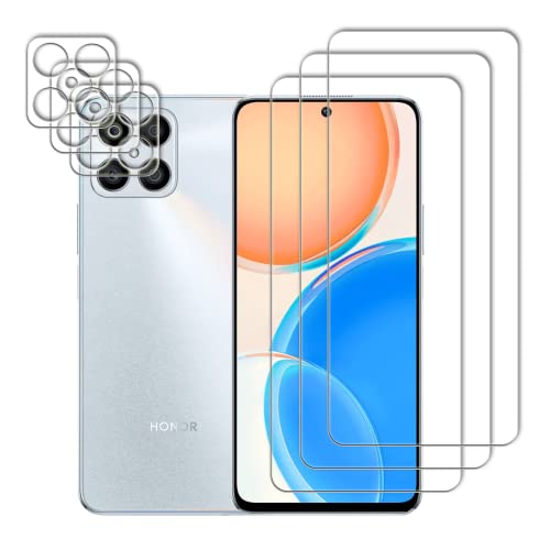 Tzstz 3+3 Tempered Glass Screen Protector ,for Honor X8 4G,9H Hardness,Anti-Scratch, Waterproof,Compatible Fingerprint,HD Klar Schutzfolien Tzstz 3+3 Tempered Glass Screen Protector ,for Honor X8 4G,9H Hardness,Anti-Scratch, Waterproof,Compatible Fingerprint,HD Klar Schutzfolien von Tzstz