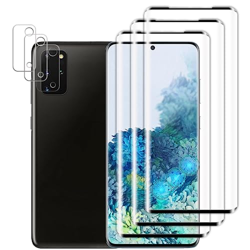 Tzstz 3+3 Tempered Glass Screen Protector ,for Samsung Galaxy S20 Plus /S20+,3D Curved Screen Protector,Anti-Scratch, Waterproof,Compatible Fingerprint,HD Klar Schutzfolien Tzstz 3+3 Tempered Glass Screen Protector ,for Samsung Galaxy S20 Plus /S20+,3D Curved Screen Protector,Anti-Scratch, Waterproof,Compatible Fingerprint,HD Klar Schutzfolien von Tzstz