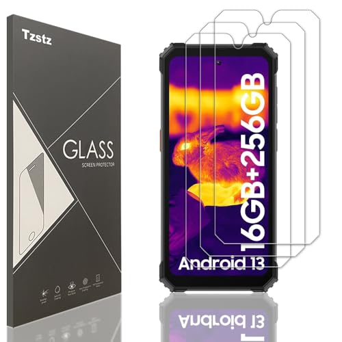 Tzstz 3 Stück Displayschutzfolie aus Hartglas für Blackview BV8900/BV8900 Pro, Härtegrad 9H, kratzfest, HD-Displayschutzfolie Tzstz 3 Stück Displayschutzfolie aus Hartglas für Blackview BV8900/BV8900 Pro, Härtegrad 9H, kratzfest, HD-Displayschutzfolie von Tzstz