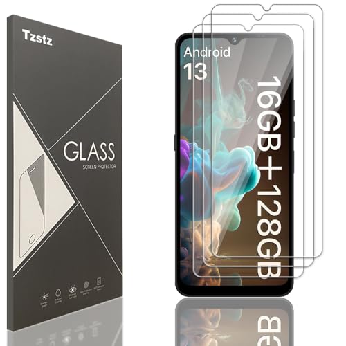 Tzstz 3 Stück Displayschutzfolie aus Hartglas für Umidigi A15/Umidigi A15C/UMIDIGI A15T 6,7 Zoll, Härtegrad 9H, kratzfest, HD-Displayschutzfolie Tzstz 3 Stück Displayschutzfolie aus Hartglas für Umidigi A15/Umidigi A15C/UMIDIGI A15T 6,7 Zoll, Härtegrad 9H, kratzfest, HD-Displayschutzfolie von Tzstz