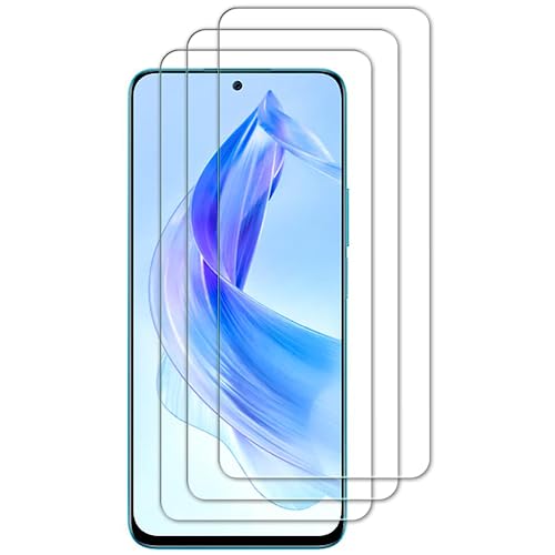 Tzstz 3 Stück Screen Protector, for Honor 90 Lite,9H Hardness, Anti Scratch, Honor 90 Lite Schutzfolie aus gehärtetem Glas von Tzstz