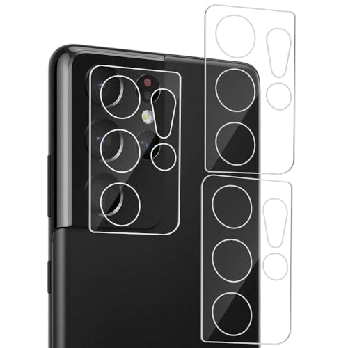Tzstz 3 Stück für Samsung Galaxy S21 Ultra Kamera Objektivschutz, kratzfest, Härtegrad 9H von Tzstz