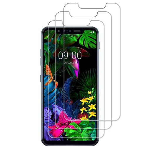 Tzstz 3 Tempered Glass Screen Protector ，for LG G8S ThinQ，9H Hardness，Anti-Scratch， Waterproof，Compatible Fingerprint，HD Klar Schutzfolien von Tzstz