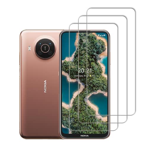 Tzstz 3 Tempered Glass Screen Protector ,for Nokia X20,9H Hardness,Anti-Scratch, Waterproof,Compatible Fingerprint,HD Klar Schutzfolien Tzstz 3 Tempered Glass Screen Protector ,for Nokia X20,9H Hardness,Anti-Scratch, Waterproof,Compatible Fingerprint,HD Klar Schutzfolien von Tzstz
