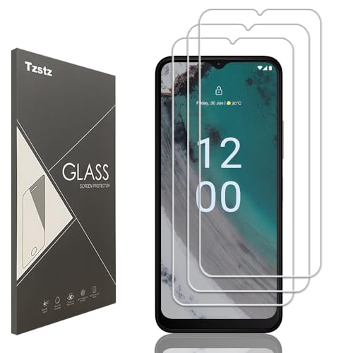 Tzstz Displayschutzfolie aus Hartglas für Nokia C32/Nokia C21 Plus/Nokia G21/Nokia G22, Härtegrad 9H, kratzfest, HD, 3 Stück Tzstz Displayschutzfolie aus Hartglas für Nokia C32/Nokia C21 Plus/Nokia G21/Nokia G22, Härtegrad 9H, kratzfest, HD, 3 Stück von Tzstz