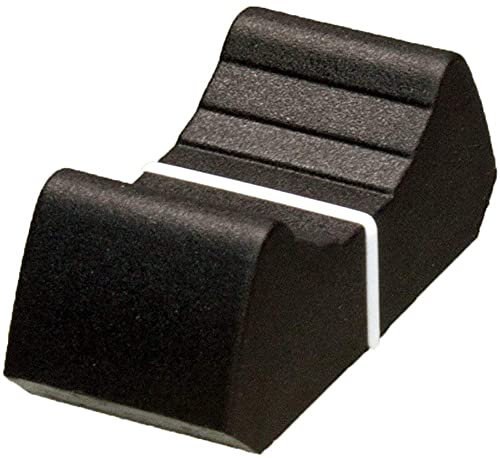 Ersatzknopf für Mischpult, 24 mm x 11 mm x 10 mm, geeignet für Yamaha Soundcraft Behringer Mixer mit (schwarz) von U/D