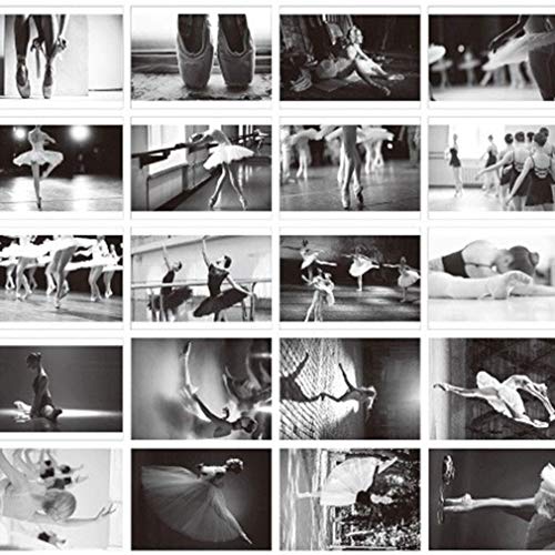 30 Stück Vintage Retro Traum Ballett Postkarten Ein Satz Ballett Tänzer Postkarten zum Sammeln wert Gruß kostengünstig und langlebig von U/K