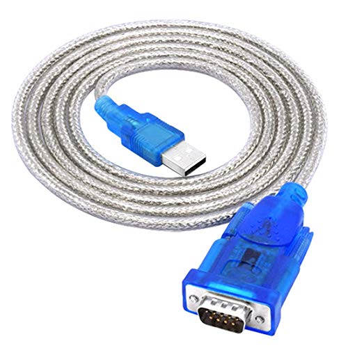 USB zu RS232 Serial Port 9 Pin DB9 Kabel Serial COM Port Adapter Konverter Tragbar und nützlichSicherheit von U/K