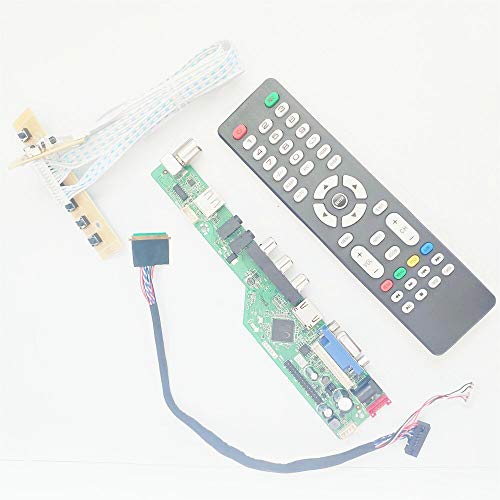 CLAA140WB01A CLAA140WB11A 35,6 cm LVDS 40Pin WLED 1366 x 768 VGA + HDMI + AV + USB + RF Notebook PC TV53 Screen Controller Drive Board Kit (CLAA140WB01A) von U/R