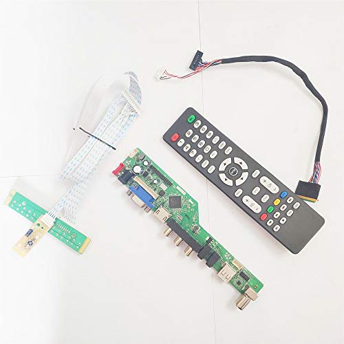 Für B125XW01 V0 B125XW02 V0 Laptop Panel WLED LVDS 40Pin 12,5 Zoll HDMI VGA USB RF 1366 * 768 T.V53 Display Controller Drive Card Kit (B125XW02 V0) von U/R