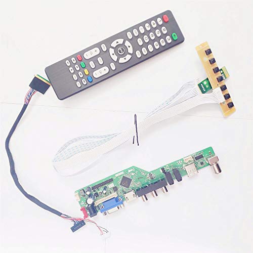 Für B133XW01 V2 V3 V4 T.V53 Screen Controller Drive Board LVDS 40Pin WLED Notebook PC 1366 * 768 13,3 Zoll VGA + HDMI + AV + USB + RF DIY Kit (B133XW01 V2) von U/R