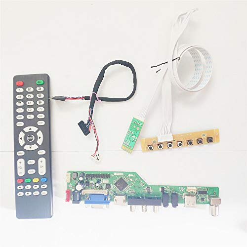 Für B140RW01 V0 V1 HDMI VGA USB AV RF 1600 x 900 14 Zoll T.V53 Display Controller Drive Card WLED LVDS 40 Pins Laptop Panel DIY Kit (B140RW01 V0) von U/R