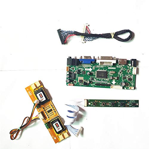 Für LM201WE3-TLF8/TLL2 51,1 cm (20 Zoll) 1680 x 1050 MNT68676 Display Controller Drive Card HDMI DVI VGA CCFL LVDS 30Pin LCD Monitor Panel Kit (LM201WE3-TLL2) von U/R