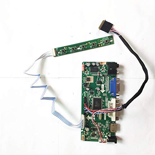Für LP140WH2-TLA1/TLA2/TLA3/TLM1/TLM2 1366 * 768 M.NT68676 Screen Controller Board Notebook PC LCD LVDS 40-Pin HDMI + VGA + DVI Kit (LP140WH2 (TL) (M1) von UNGROL