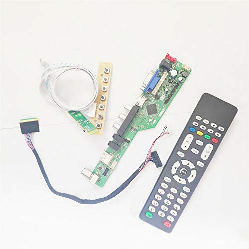 Für LP156WH4-TLN1/TLN2/TLN3 LVDS 40Pin WLED TV53 Screen Controller Drive Board 15,6 Zoll VGA + HDMI + AV + USB + RF Notebook PC 1366 * 768 Kit (LP156WH4-TLN2) von U/R