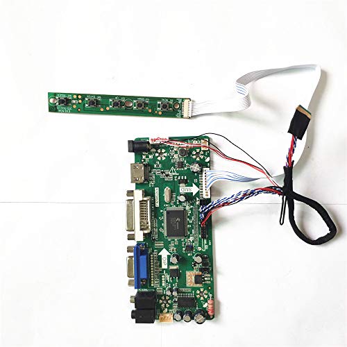 Für LP156WHB-TLC1/TLC2/TLD1/TLD2 1366 * 768 LED Notebook PC MNT68676 Display Controller Karte HDMI + VGA + DVI WLED LVDS 40 Pin DIY Kit (LP156WHB (TL)(D1)) von U/R