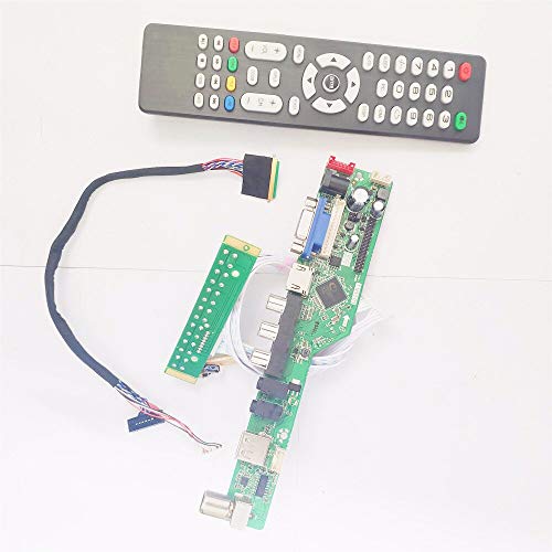 Für LP173WD1-TLC1/TLC2/TLC3 43,9 cm (17,3 Zoll) VGA+HDMI+AV+USB+RF LVDS 40Pin WLED Notebook PC TV53 Screen Controller Drive Board 1600 * 900 Kit (LP173WD1-TLC2) von U/R