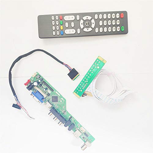 Für LP173WD1-TLP4/TLP5 43,9 cm (17,3 Zoll) T.V53 Bildschirm Controller Drive Board Notebook PC LVDS 40Pin WLED VGA + HDMI + AV + USB + RF 1600 * 900 DIY Kit (LP173WD1-TLP5) von U/R