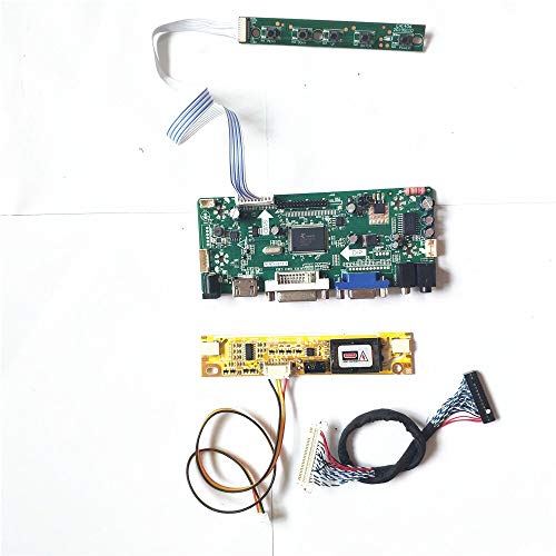 Für LTM150XO-L01/L21 LCD Panel Monitor 15 Zoll 1024 * 768 LVDS 20-Pin CCFL MNT68676 Screen Drive Controller Board HDMI DVI VGA DIY Kit (LTM150XO-L21) von U/R