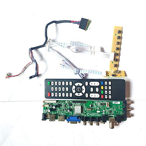 Für M101NWT2 R0/R1/R2/R3/R4 M101NWT4 R3/R0 DVB Digital 40-Pin Panel LVDS 1024600 HDMI VGA USB AV 3663 LCD Controller Board Kit (M101NWT2 R0) von U/R