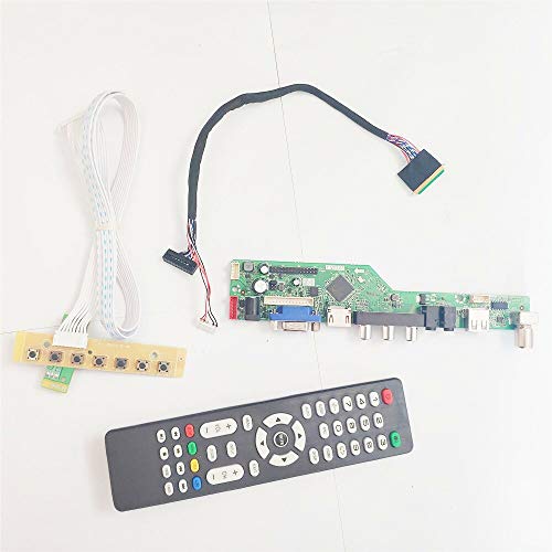 Für N133B6-L23/L24 1366 * 768 VGA + HDMI + AV + USB + RF 13,3 Zoll LVDS 40Pin WLED Notebook PC T.V53 Screen Controller Drive Board DIY Kit (N133B6-L23) von U/R