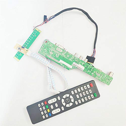 Für N134B6-L01/L02 LVDS 40Pin WLED 1366 * 768 Notebook PC 13,4 Zoll T.V53 Screen Controller Drive Board VGA + HDMI + AV + USB + RF DIY Kit (N134B6-L02) von U/R