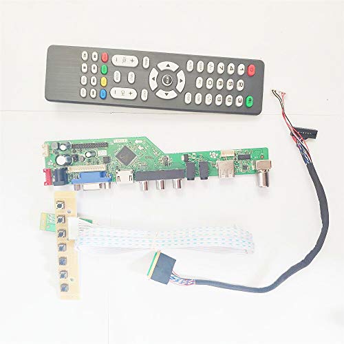 Für N156BGE-L11/L21/L31/L41 1366 * 768 TV-Display, Controller, Laufwerkskarte, Laptop-Panel, 15,6 Zoll, HDMI, VGA, USB, RF, WLED, LVDS, 40-polig, DIY-Kit (N156BGE-L11) von U/R