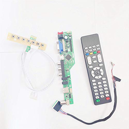 Für N173H6-L01/L02/L04 T.V53 Display Controller Drive Card 1920 * 1080 17,3 Zoll Laptop Panel HDMI VGA USB AV WLED LVDS 40Pin DIY Kit (N173H6-L02) von U/R