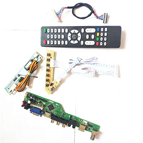 LP154W01-A3K3/A3K4 T.V53 Laufwerkskarte HDMI VGA USB AV RF Tastatur + Fernbedienung + Wechselrichter LCD Panel Monitor LVDS 1CCFL 30Pin Kit (LP154W01-A3K4) von U/R