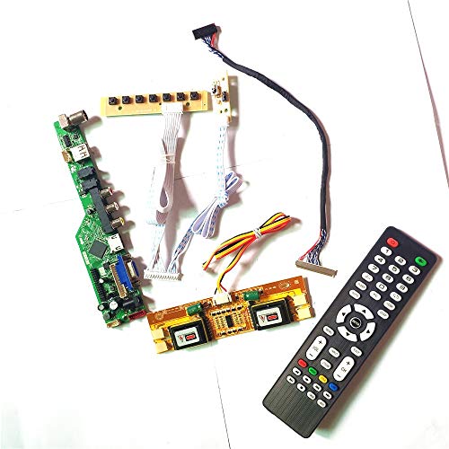 M190A1-L0A/L0B/L0C HDMI VGA USB AV RF T.V53 Laufwerkskarte LCD Panel Monitor LVDS 4CCFL 30Pin Tastatur + Fernbedienung + Wechselrichter-Kit (M190A1-L0C) von U/R