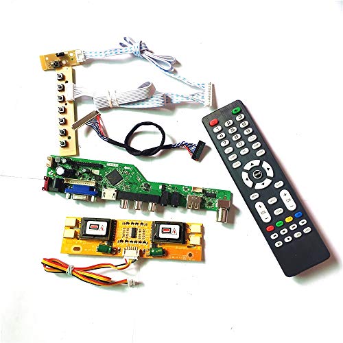 M215HW01 V0 V1 V9 LVDS 4CCFL 30Pin HDMI VGA USB AV Tastatur + Fernbedienung + Wechselrichter T.V53 Laufwerkkarte Board LCD Panel Monitor DIY Kit (M215HW01 V0) von U/R